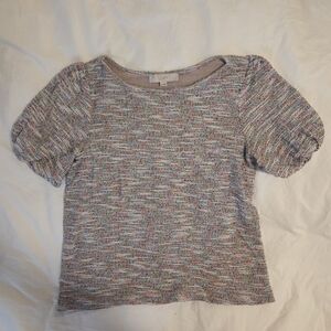LOFT Multicolor Knit Top